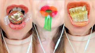 ASMR FOOD EATING FAST SHORT CLIPS CLOSE UP BITING CRUNCHING EATING SATISFYING MOUTH SOUNDS