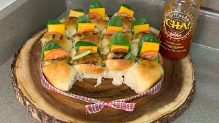 سندويتشات خلية النحل Dinner roll sandwiches 2020