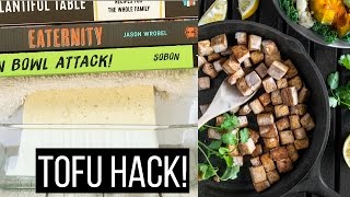 How To Press Tofu Without a Tofu Press | LIFE HACK