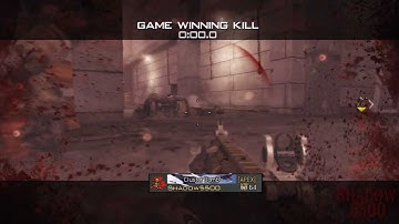 MW3: Quad Feed - Double Drop Shot