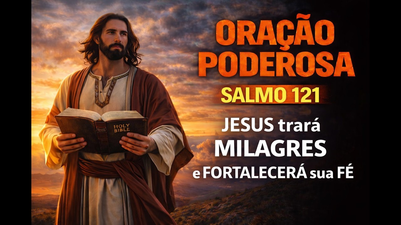 NÃO IGNORE essa ORAÇÃO PODEROSA JESUS trará MILAGRES e FORTALECERÁ sua FÉ - Salmo 121
