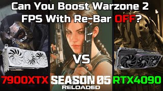 Resize Bar OFF Can Increase Warzone 2 Performance! (4090 & 7900XTX Tested)