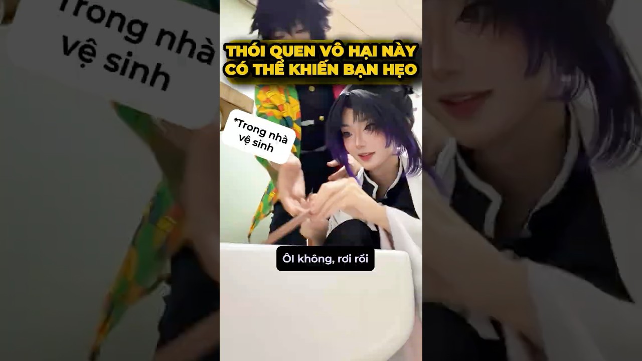 Thói quen tưởng chừng vô hại🥹- Skibidi Giyuu#cosplay #shorts #minnacosplay
