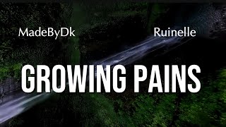 Madebydk- Growing Pains Feat Ruinelle Lyric Visualizer