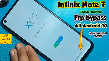 All Infinix Android 10 Frp Bypass|Infinix Note 7 Frp Bypass|Infinix Note 7 (X690) Google unlock|