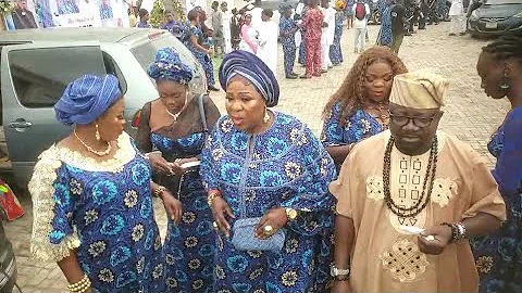 Sanyeri, Madam Saje @ Odunlade Adekola fathers burial