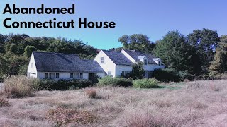 Abandoned Connecticut House - Garage Full of Stuff - Inside Explore - Bar & Safe in Basement