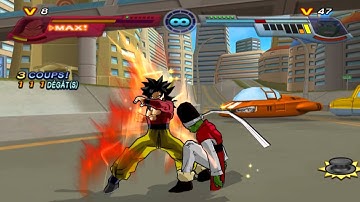 Getting used to Infinite World- Goku(me) vs Pikkon(COM)