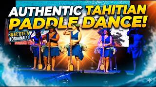 Authentic Ori Tahiti Paddle Dance | Traditional 'Ote'a Performance