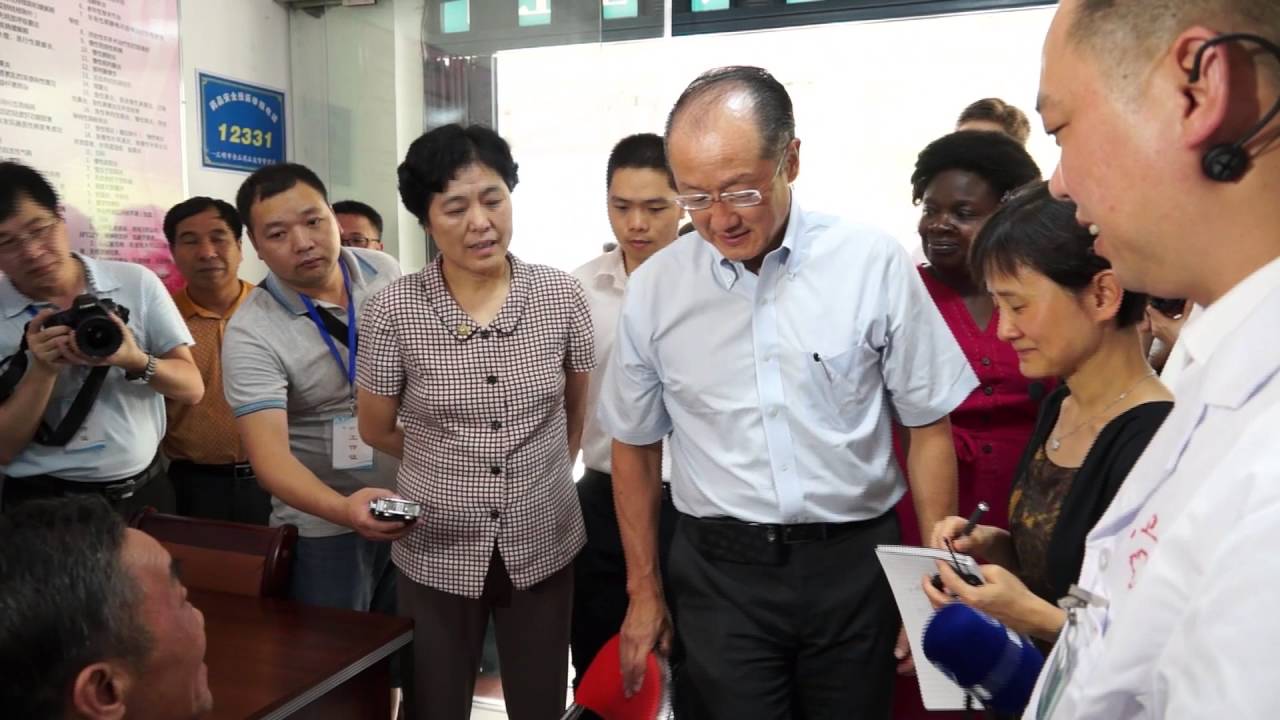 World Bank Group President Jim Yong Kim Visits Fujian to See China's Healthcare Reform