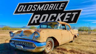 ABANDONED 1957 Oldsmobile ROCKET first start in 30 years, will it run and drive