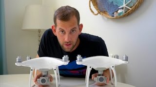 DJI PHANTOM DRONE SHOWDOWN | 4 PRO vs  4 COMPARED!