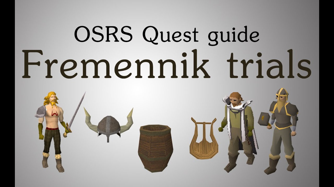 [OSRS] Fremennik trials quest guide - YouTube