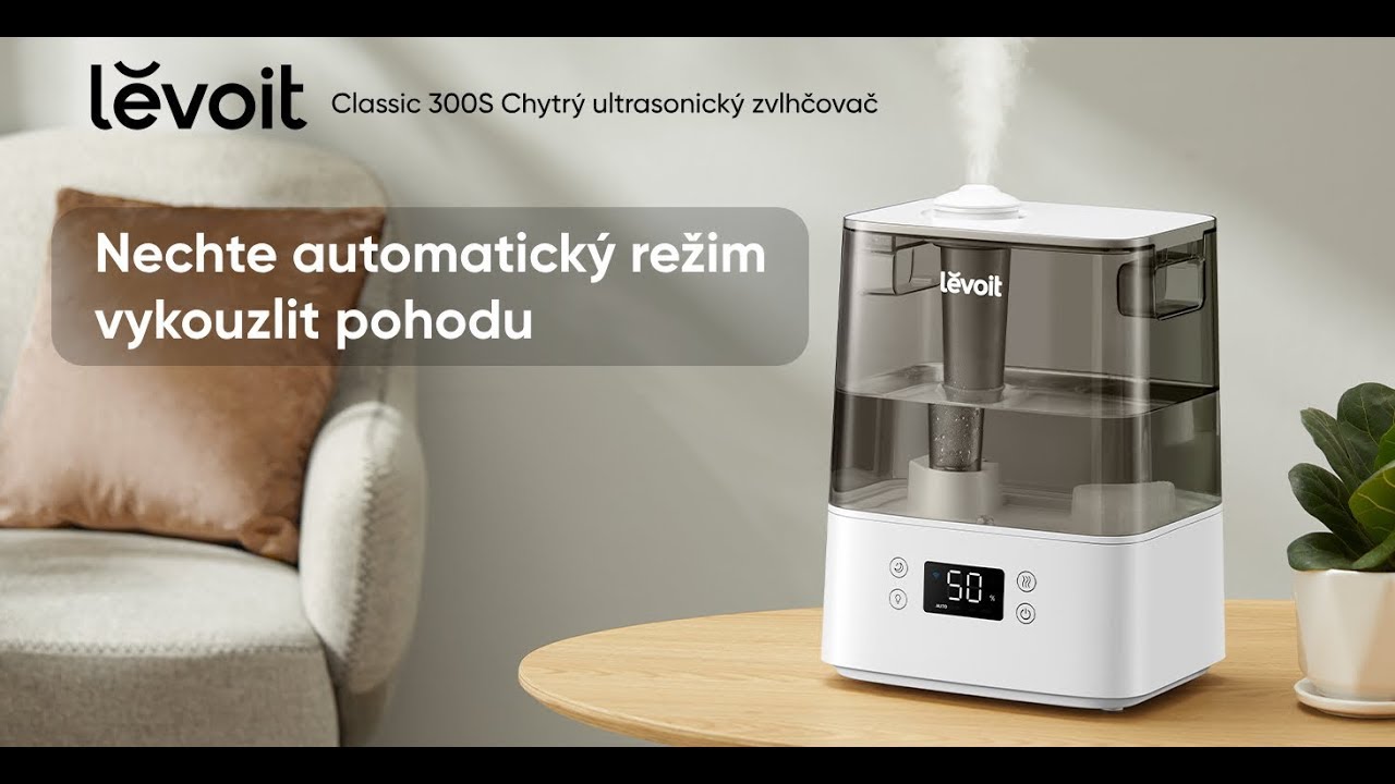 Levoit Classic 300S Chytrý ultrasonický zvlhčovač