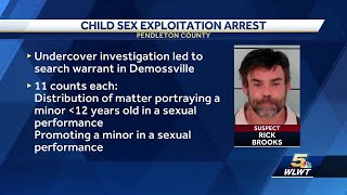 Man arrested, charged on multiple counts of sharing child exploitation images