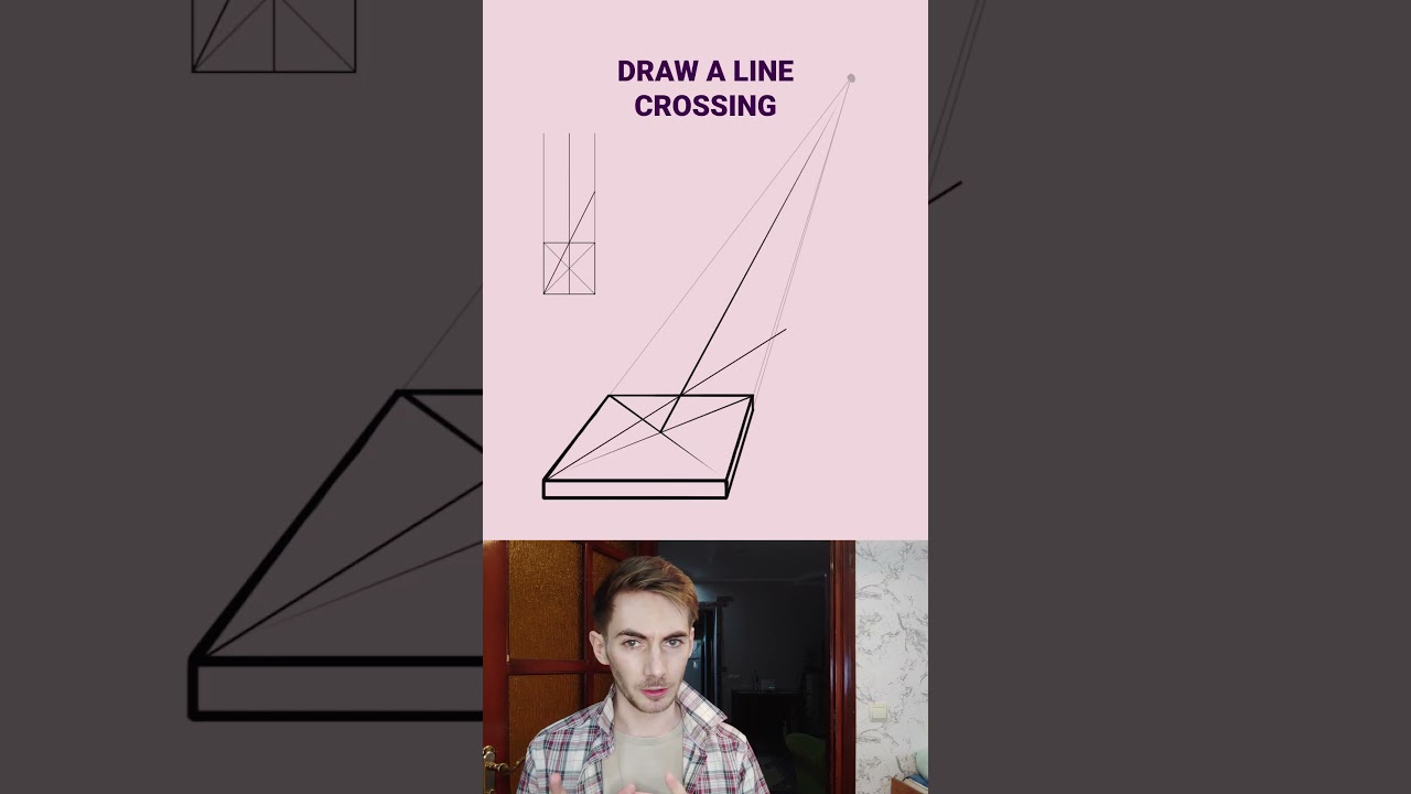 Drawing equal Tiles in PERSPECTIVE Made EASY!