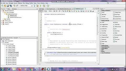 Tutorial || Pemrograman "Kalkulator Sederhana", Menggunakan Java Netbeans