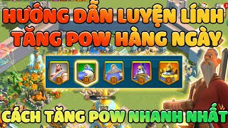 Hướng Dẫn Tăng Sức Mạnh Nhanh Nhất Thông Qua Luyện Lính Hàng Ngày  Trong Rise of Kingdoms screenshot 5