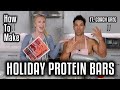 How To Make Holiday Protein Bars! - Coach Greg's Ultimate Anabolic Cookbook