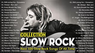 Scorpions Aerosmith Bon Jovi U2 Ledzeppelin  Greatest Hits Slow Rock Ballads 70s 80s 90s