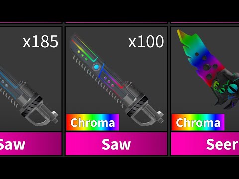 mm2 - 100 chroma saw - YouTube
