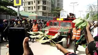 The late president MAGUFULl In Zanzibar today!!!