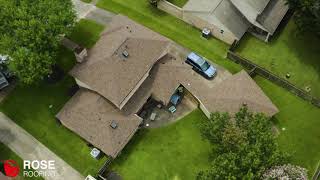Owens Corning TruDefinition Duration Teak   Rose Roofing