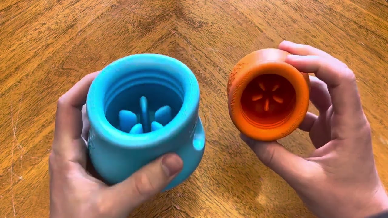 Review  WEST PAW Zogoflex Toppl Treat Dispensing Dog Toy