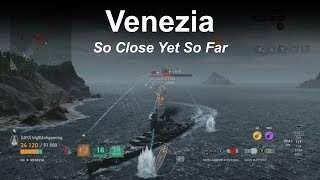 Venezia So Close Yet So Far 290K  World of Warships Legends  Stream Highlight