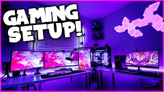 The ULTIMATE 2021 GAMING/STREAMING SETUP! - YouTube Setup Tour!