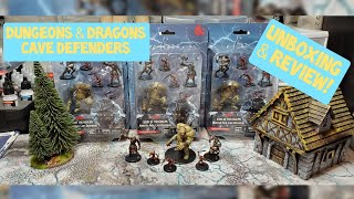 An unboxing and review of the prepainted dungeons dragons icons realms
monster pack cave defenders. these figures are perfect for roleplaying
game...