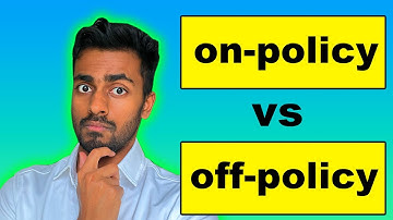 Reinforcement Learning: on-policy vs off-policy algorithms