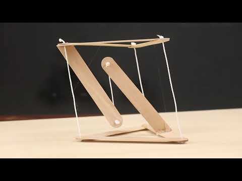How to Make awasome diy Tensegrity Structure - Anti-Gravity Structure