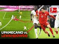 Lewandowski vs. Upamecano - Goals, Tackles, Speed | Who Has The Edge?