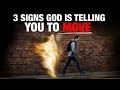 3 Clear Signs God is Telling You To Move (Christian Motivation)