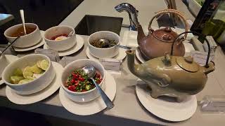 Buffet Breakfast at the Mekong Courtyard by Marriott Bonvoy Phnom Penh Cambodia