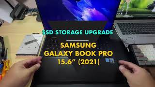 Samsung Galaxy Book Pro 15.6 inch (2021) - SSD Storage Upgrade