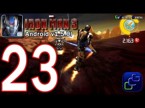 IRON MAN 3: The Official Game Android Walkthrough - Part 23 - NEW Location DUNES