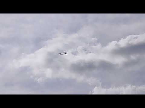 Planes flying over Emneth, 14th April 2024