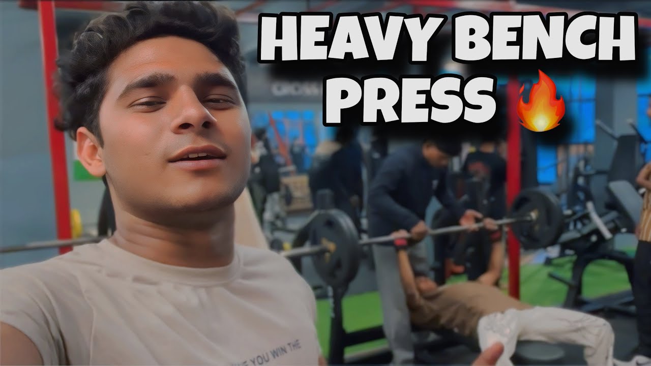 Bench Press karte hi Lakhu bhai ka system hang 😆!! 365Day!! Challenge Day53