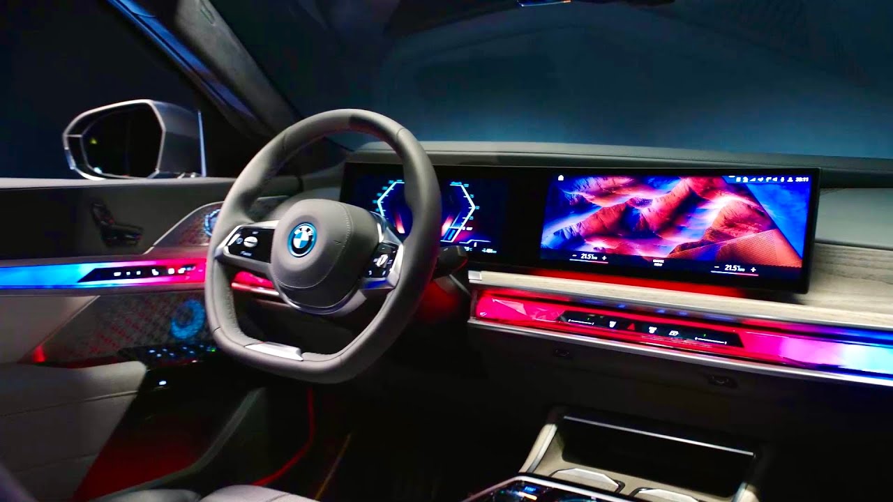 POV BMW 7 Series NIGHT DRIVE INTERIOR LIGHTING - YouTube