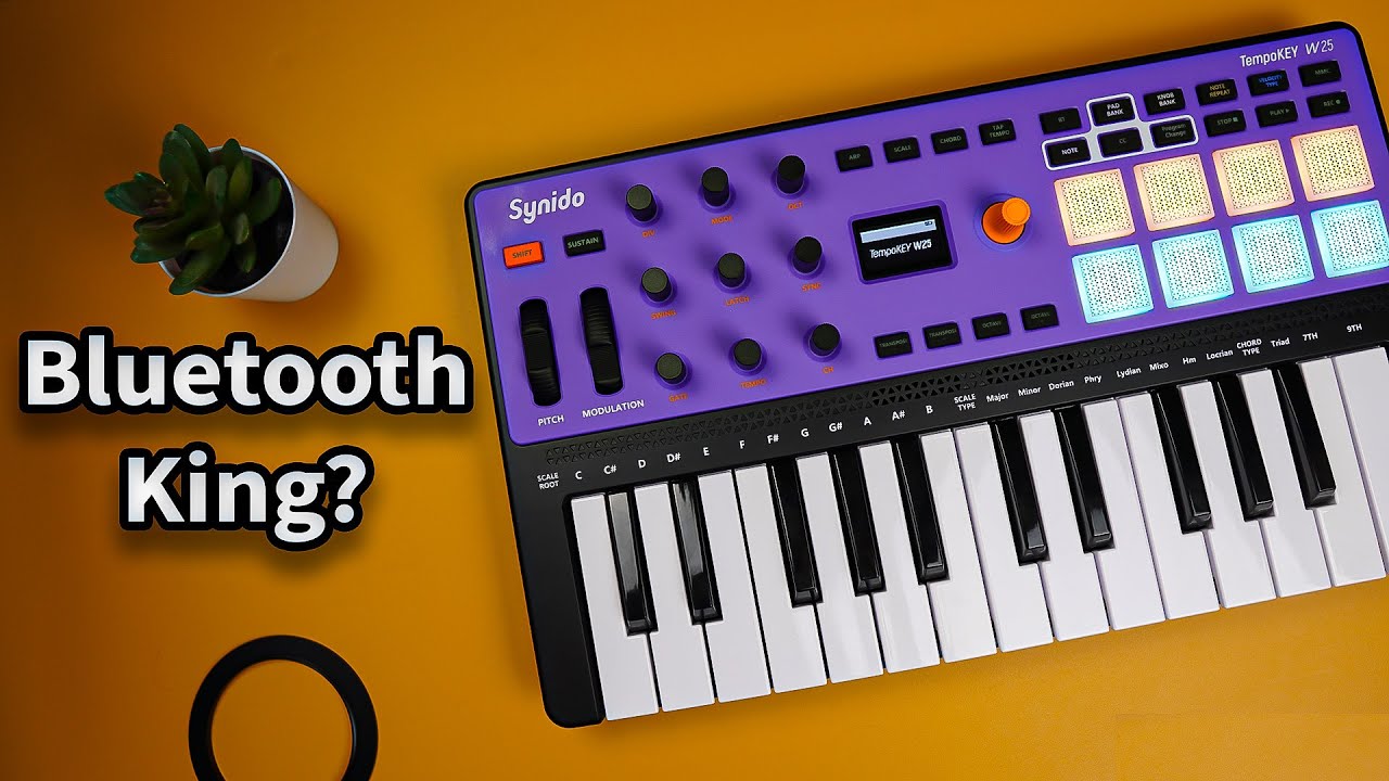 Synido TempoKey W25 Review | Purple Power - YouTube