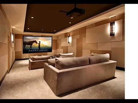 Ideas de sala de cine en casa - YouTube