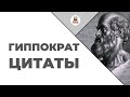 Цитаты: Гиппократ | Цитаты великих