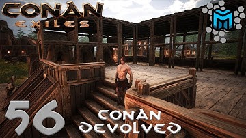 STARTING THE MARKET - AWNING TUTORIAL EP56 | Conan Exiles (Conan Devolved X03)