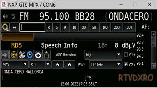 FM DX Sporadic 95,1 MHz Onda Cero Mallorca Palma in Bucharest screenshot 5