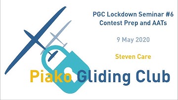 Contest Preparation and AAT Tasks : Piako Gliding Club Lockdown Video