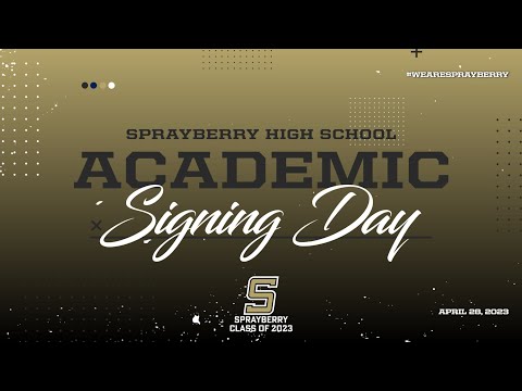 Sprayberry High School Academic Signing Day 2023