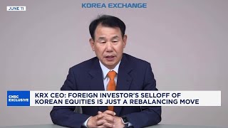 KRX CEO talks about Korea's foreign investors & MSCI DM prospects