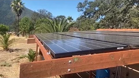 Ultimate Off-grid Solar Installation on a Lake Island